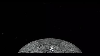 三维UFO宇宙飞船太空地球外星演绎LOGO视频的预览图